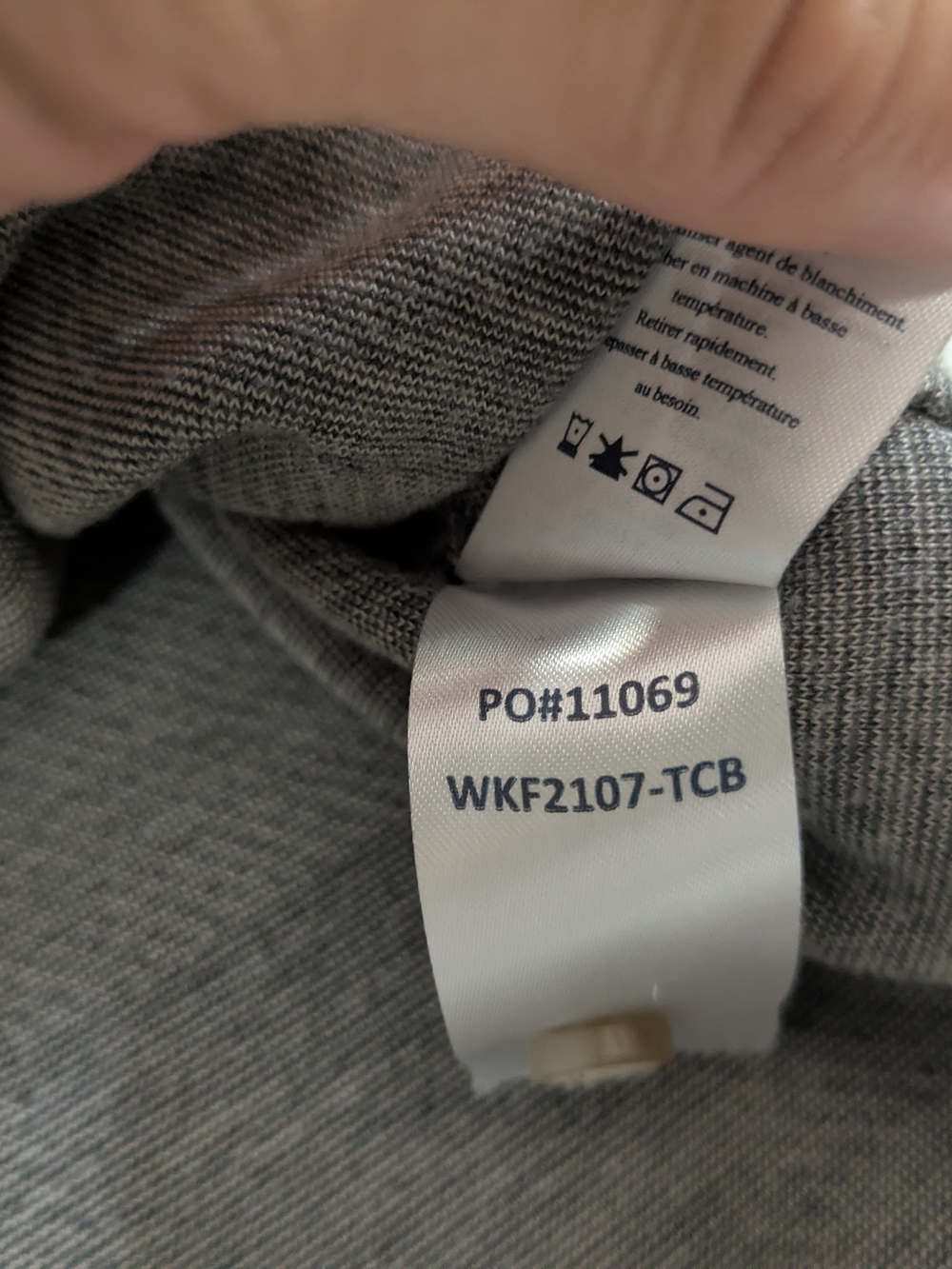 Faherty Legend Sweater Shirt Womens M Gray/Beige Buffalo Check Plaid WKF2107-TCB - Picture 7 of 7